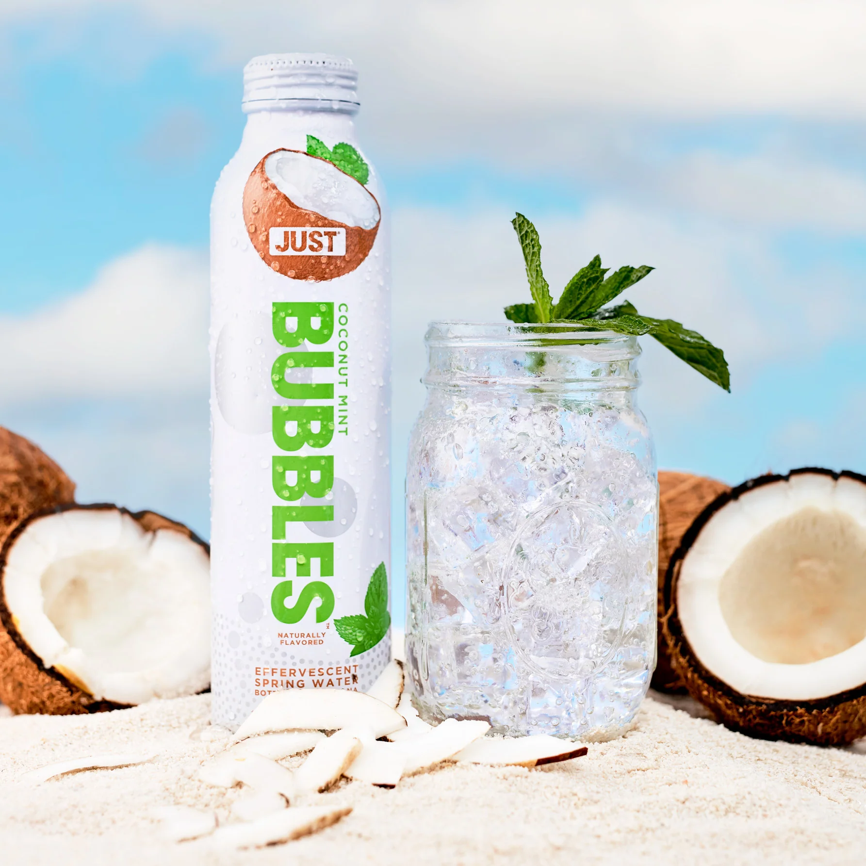 Coconut Mint Bubbles & Lime Bubbles Bundle-- 16 fl oz | 24 Pack - Image 4