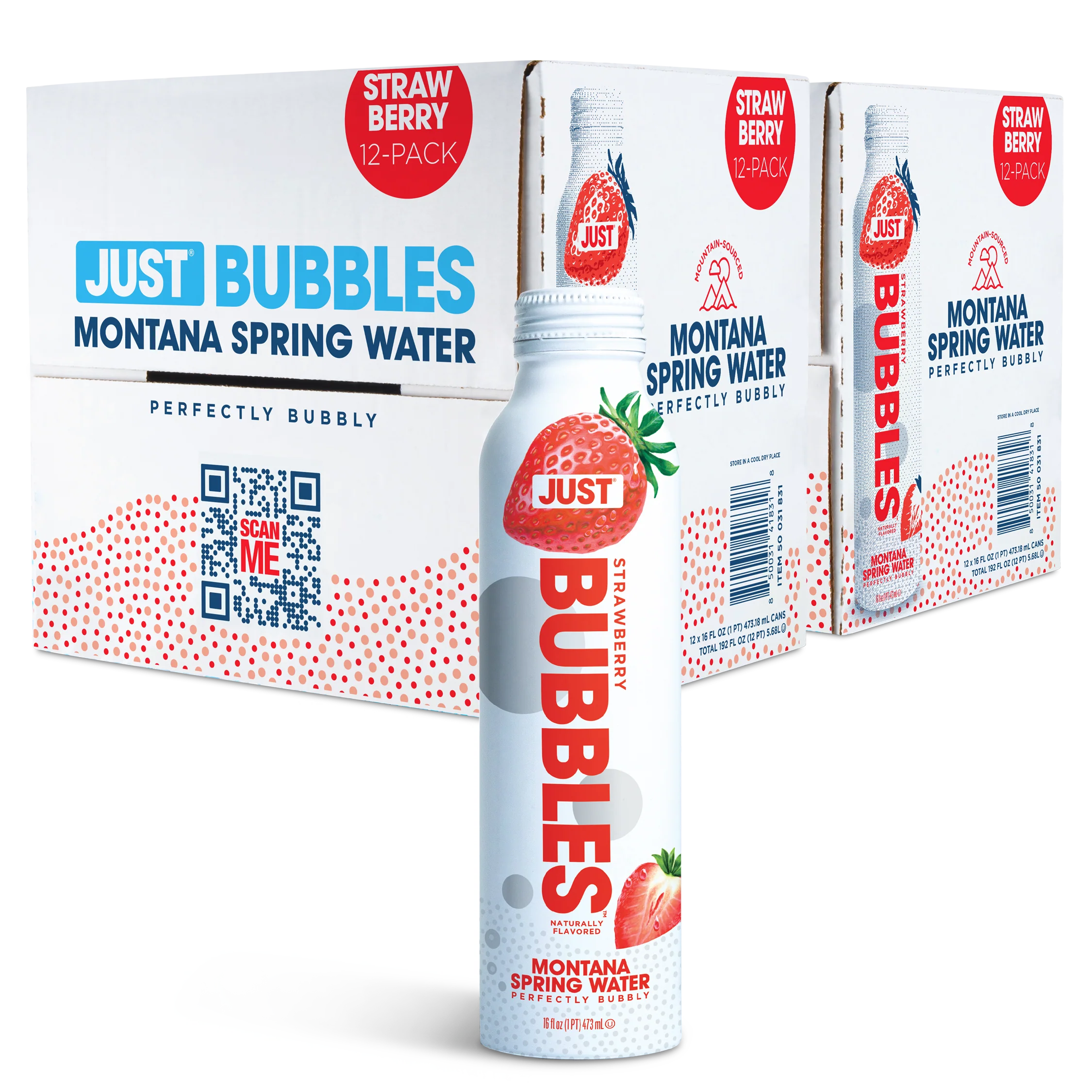 Strawberry Bubbles-- 16 fl oz | 24 Pack - Image 3